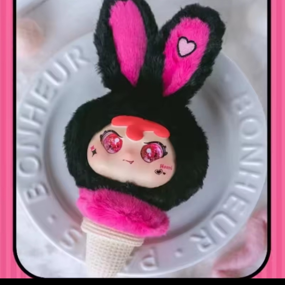 Haani “Barbie Sweetheart” 1st Gen Plush Blind Box | Dessert-Themed Keychain